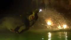 Wakeboarding In The Jeita Grotto