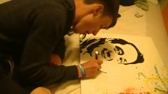 Harvey Milk Painting Time Lapse