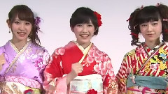 めざましテレビ AKBグループ成人式 26人あでやか振り袖姿披露