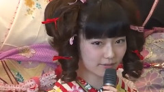 JIJIPRESS AKB新成人26名 晴れ着姿 披露