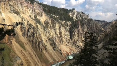 Grand Canyon Of The Yellowstone National Park,USA In 4K