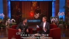 Ellen Show中英字幕