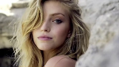 Supermodel Niamh Adkins Beach Swimsuit Photo