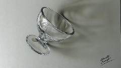 Drawing a Dessert Glass 3D Art