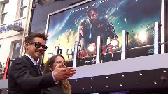 影视原声 - 电影<钢铁侠3>英国伦敦首映礼访谈