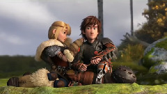 影视原声 - 电影<驯龙高手2> 精彩片段 中文片段之Hiccup & Astrid