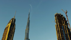 迪拜上空的鹰 空中飞人