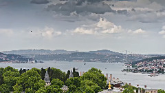 土耳其伊斯坦布尔壮丽风光 时光流逝