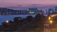 韩国首尔之夜 时光流逝