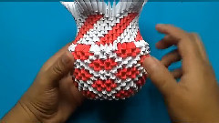 折纸 3D Florero