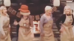 Line Dance If Front Of The Fire