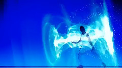 Невероятен танц със светлини!