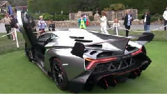 兰博基尼Veneno声音!启动 驱动的道路上!