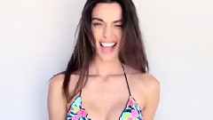 Alves His Girlfriend Dance Bikini Underwear Coquetry