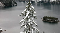 Winter At Diablo Lake North Cascades WA