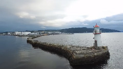 挪威特隆赫姆空中之旅