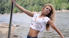 A Little Bit Of Nature In Pole Dance