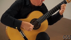 The classical guitar Bach d minor toccata and fugue