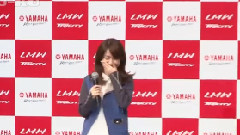 大島優子YAMAHA摩托車發佈會上