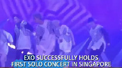 ArirangTV Showbiz EXO Concert In Singapore