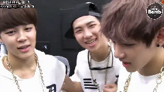 Rapper Jimin & V And Rapmonster!