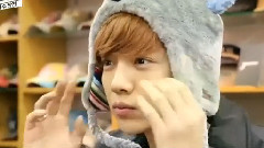 鹿晗 & XiuMin & Lay 选帽子Cut