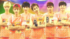 MBC偶像运动会 鹿晗进球Cut