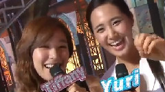 MBC音乐中心 Yuri & Tiffany MC Cut