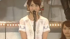 柏木由纪 AKB48第6回总选举第3名获奖感言