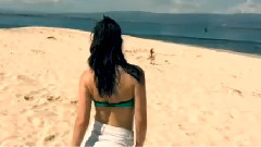 The beach bikini sexy dance