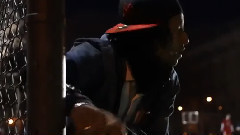 Black twin street dance performance at the football field