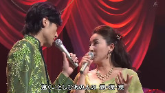 赤いグラス