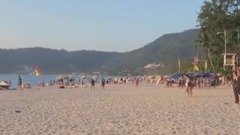 泰国普吉岛日落时分