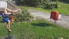 Girl Performs Impressive Archery With Her Feet