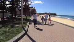 漫步澳大利亚悉尼从曼利海滩到雪莉海滩