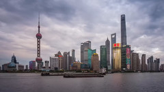 繁华现代的中国上海