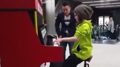 Girls Abroad Street Piano