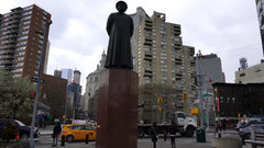 美国纽约唐人街街景