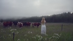 The Singer Sings To The Audience