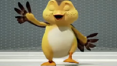 一只大鸭鸭模仿翻跳日本经典