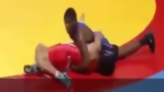 Лучшие броски в вольной борьбе (Видео)_0_0