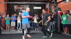 MEDIA TRENING PRZED UFC ON FOX 19