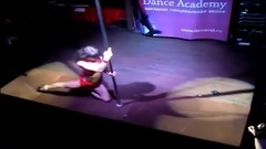 Юлія Bozina. чемпіонат з Сибіру на полюс танці бар ГЕВАРА