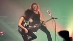 精彩的电吉他飚琴对决