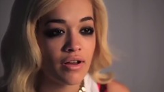 丽塔奥拉幕后的2012年8月<GQ>杂志拍摄