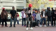 Turf aka Retro (America's Got Talent) Street Performance