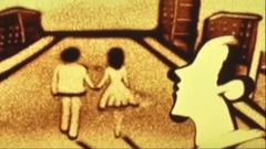 情侣从高中恋爱到结婚,爱情长跑如何才能修成正果?婚礼告白沙画