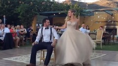 Bride Puts A Spell On Her Magician Groom During First Dance