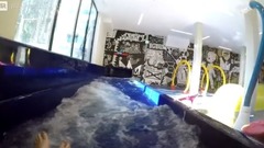 Kinderhotel Kr ller - Black Hole Futuristic Waterslide [NEW 2016]