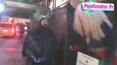 Amazon Ashley gets in argument @ Roosevelt Hotel in Hollywood!